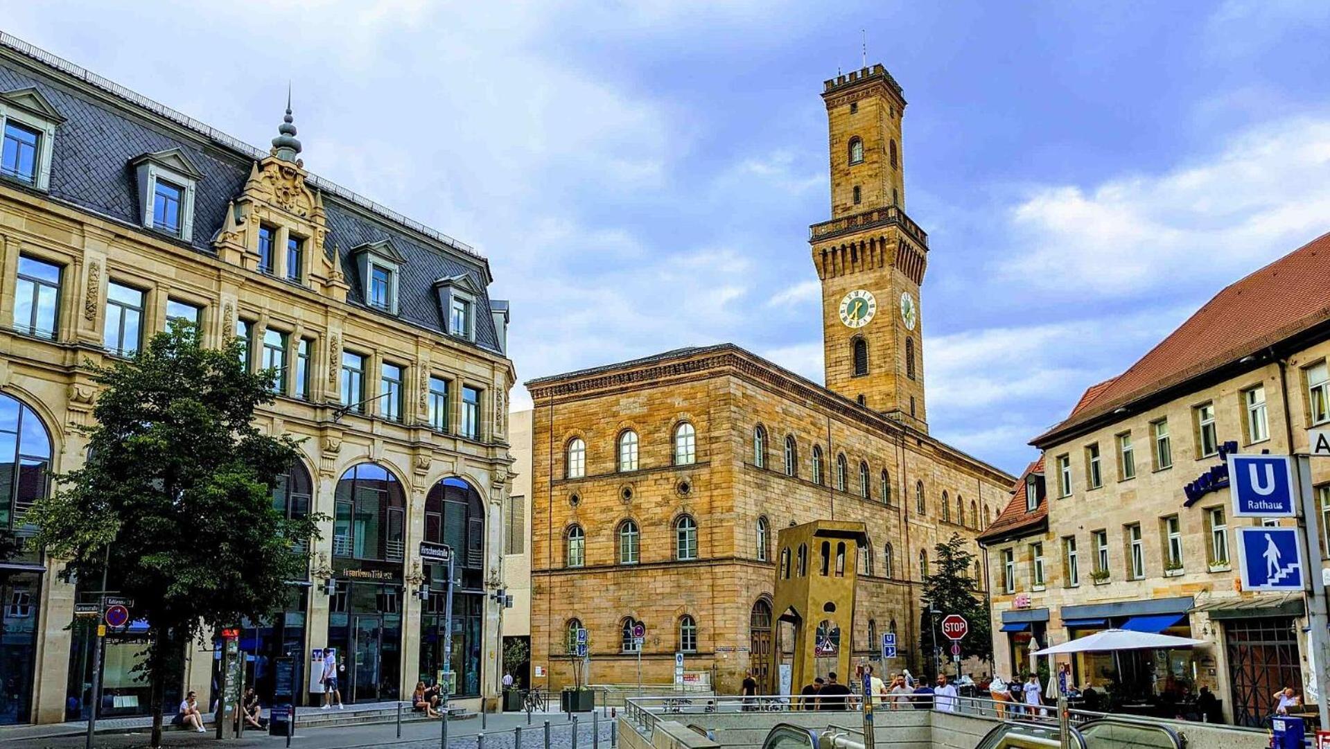 Wohnung Am Gruenen, Naehe Stadtzentrum Und Hauptbahnhof, Wlan Inklusive Fuerth Exterior photo